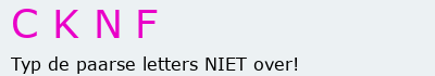 Bevestigingscode