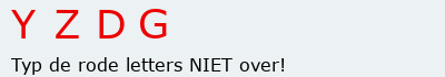 Bevestigingscode