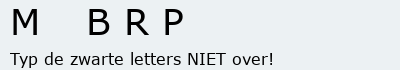 Bevestigingscode