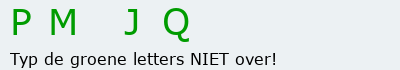 Bevestigingscode