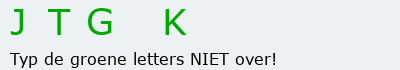 Bevestigingscode