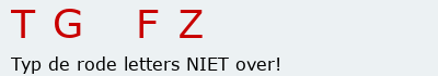 Bevestigingscode