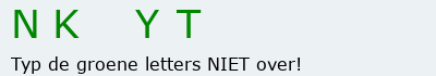 Bevestigingscode