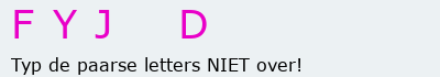 Bevestigingscode