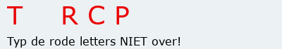 Bevestigingscode