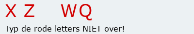 Bevestigingscode