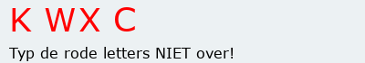 Bevestigingscode