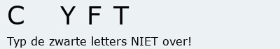 Bevestigingscode