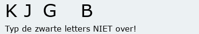 Bevestigingscode