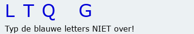 Bevestigingscode