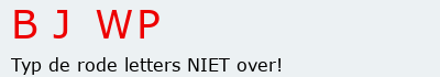 Bevestigingscode