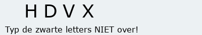 Bevestigingscode