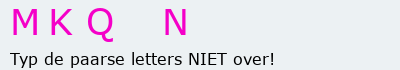 Bevestigingscode