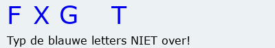 Bevestigingscode