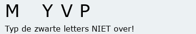 Bevestigingscode