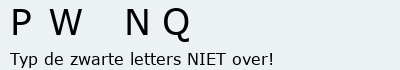 Bevestigingscode