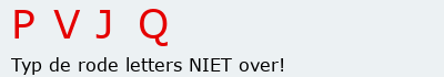 Bevestigingscode