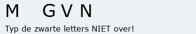 Bevestigingscode