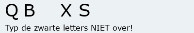 Bevestigingscode