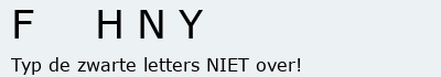 Bevestigingscode