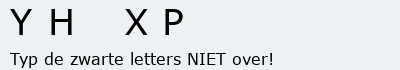 Bevestigingscode
