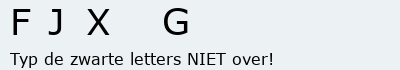 Bevestigingscode