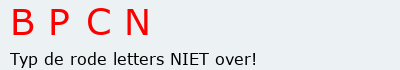 Bevestigingscode