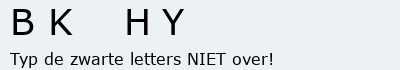 Bevestigingscode