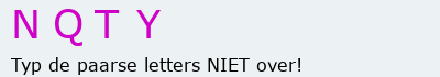 Bevestigingscode
