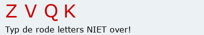 Bevestigingscode