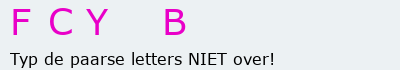 Bevestigingscode