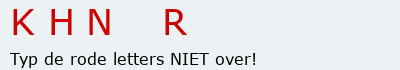 Bevestigingscode