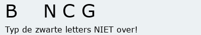 Bevestigingscode