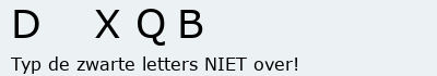 Bevestigingscode