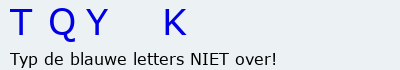 Bevestigingscode