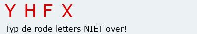 Bevestigingscode