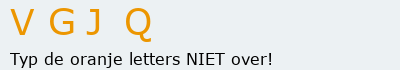 Bevestigingscode