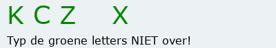 Bevestigingscode
