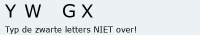 Bevestigingscode