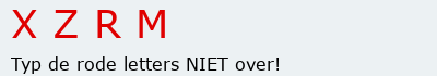 Bevestigingscode