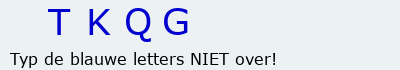 Bevestigingscode