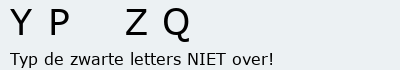 Bevestigingscode