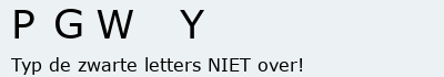 Bevestigingscode