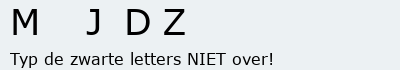 Bevestigingscode